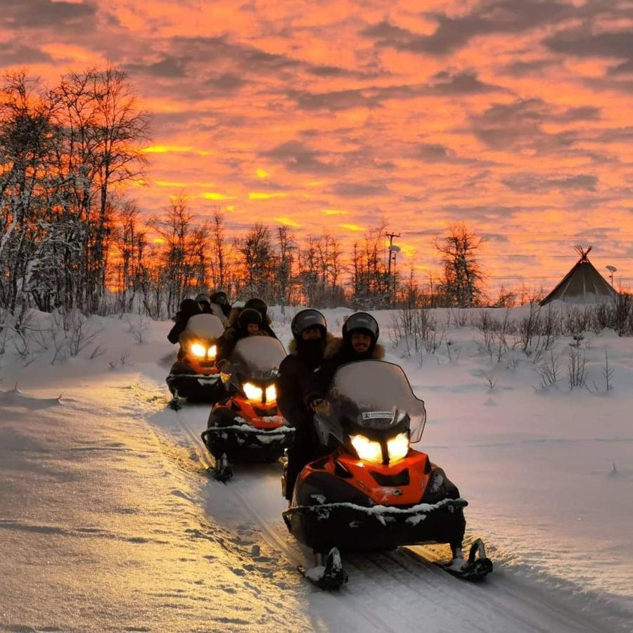 Mattarahkka Northern Light Lodge Kiruna Extérieur photo